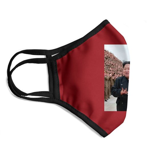 Kim Jong Un Blood Face Mask