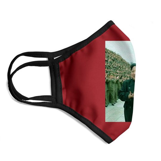 Kim Jong Un Blood Face Mask
