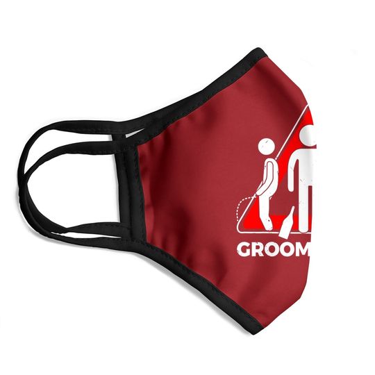 Groom's Crew Groomsbachelor Party Face Mask