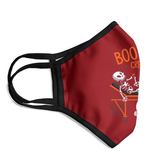 Boo Boo Crew Ghost Doctor Paramedic Face Mask