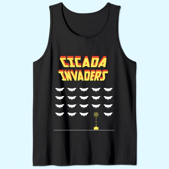 Men's Tank Top Cicada Invaders