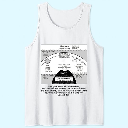 Flat earth Tank Top