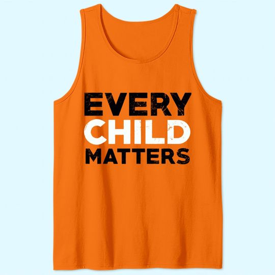 Every Child Matters Men's Tank Top Wear Orange