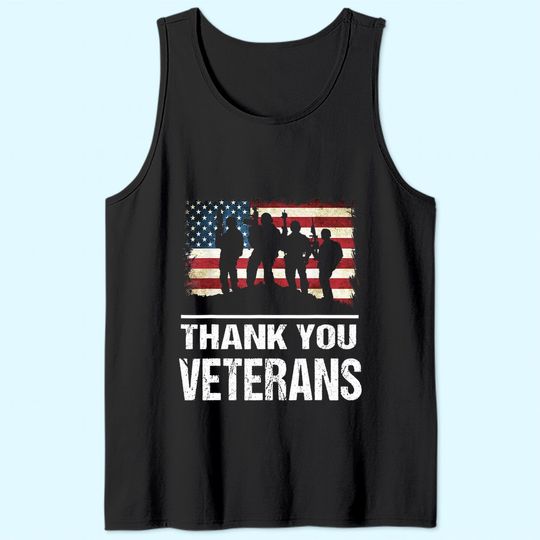 Thank you Veterans Day Tank Top