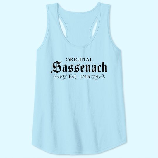 Outlander Sassenach Dragonfly Tank Top
