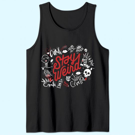 Cruella Stay Weird Tank Top