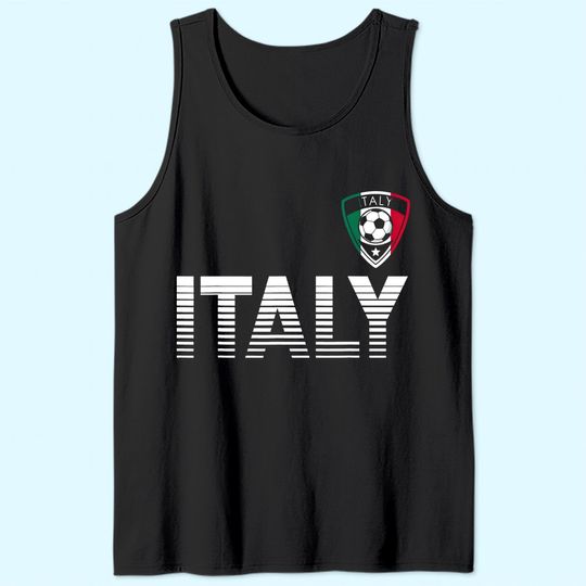 Italy Soccer Jersey 2021 Italian Football Team Fan Tank Top