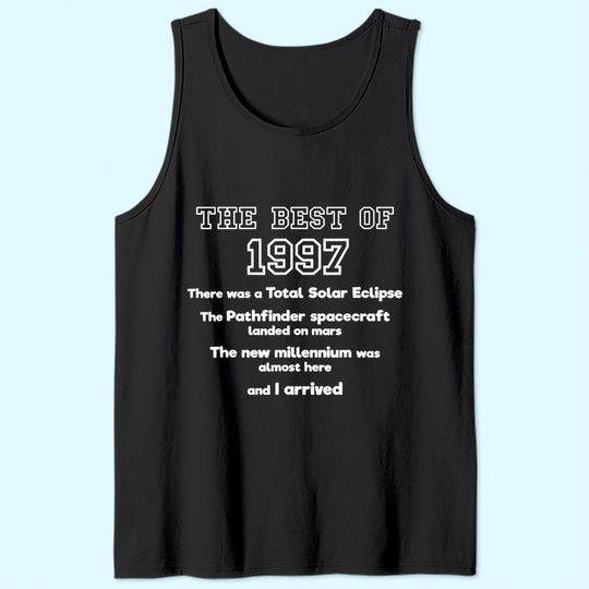 1997 24th Birthday Tank Top