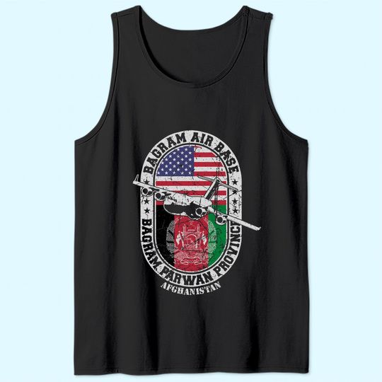 Bagram Air Base Airfield USAF Afghanistan Tank Top