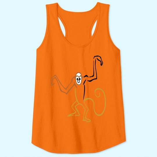 Crazy monkey Tank Top