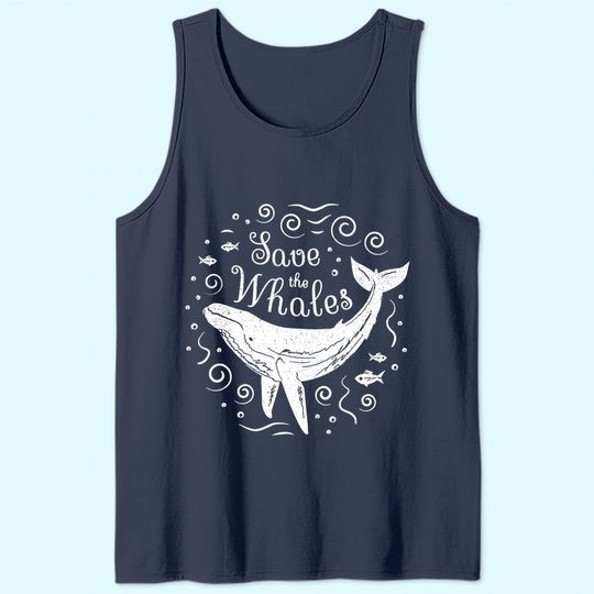 Humpback Whale Gift Tank Top