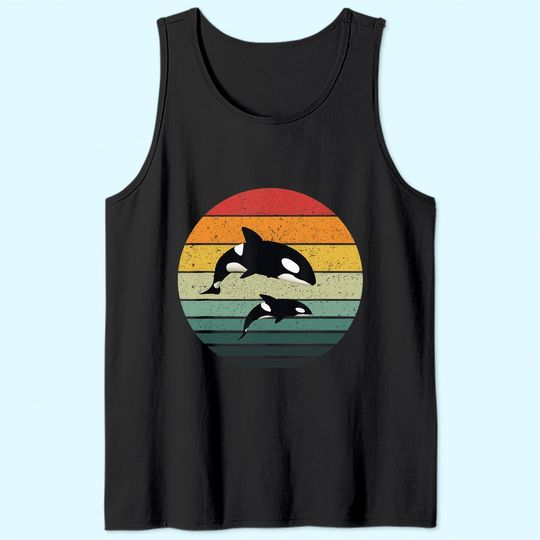 Orca Family Vintage Tank Top