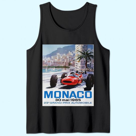 Discover 1965 Monaco Grand prix Tank Top