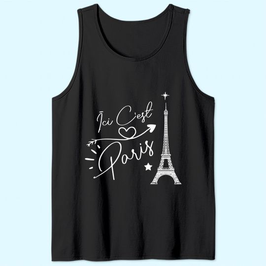 Ici C'est Paris Tank Top