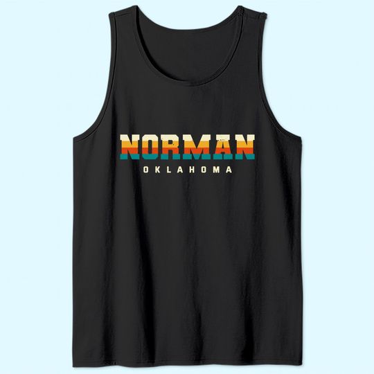 Norman Oklahoma Hometown Tank Top