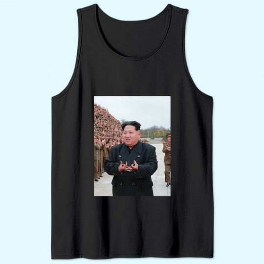 Kim Jong Un Blood Tank Top