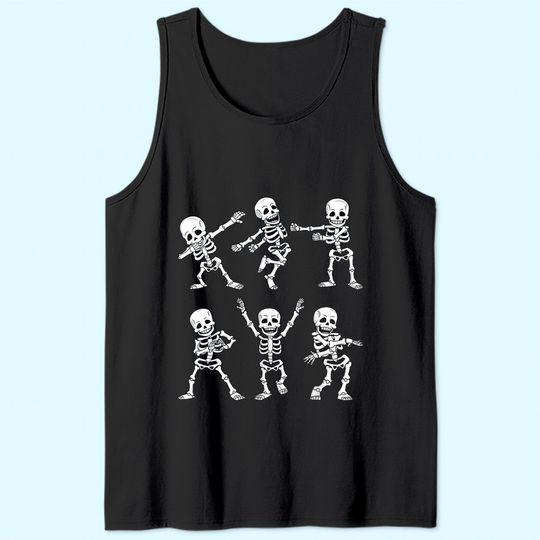 Dancing Skeletons Dance Challenge Tank Top