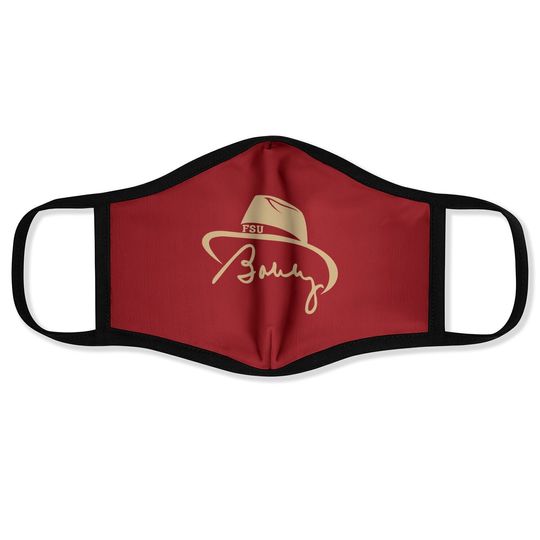 Bobby Bowden Dadgum Legend Face Mask Bobby Face Mask