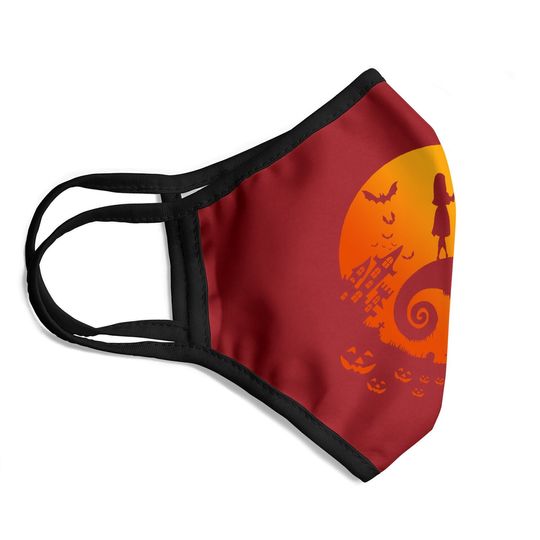 Jack Skellington The Nightmare Before Christmas And Sally Halloween Face Mask