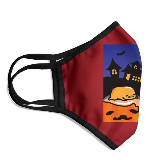 Gudetama Haunted House Halloween Face Mask