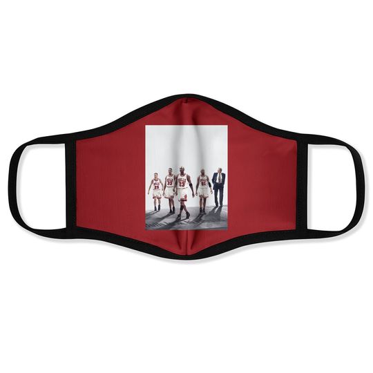 The Last Dance Face Mask Michael Jordan Scottie Pippen Dennis Rodman Face Mask