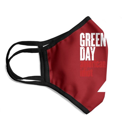 Green Day American Idiot Face Mask