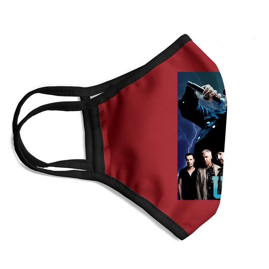 Vintage Style U2 Rock Face Mask