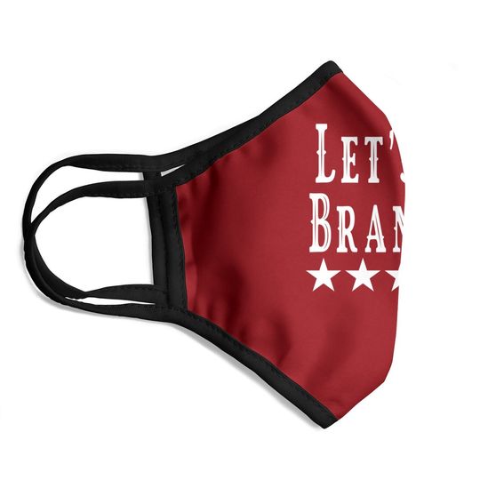 Joe Biden - Chant For Let's Go Brandon Face Mask
