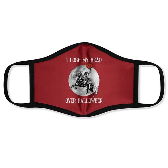 Vintage Halloween Headless Horseman Face Mask
