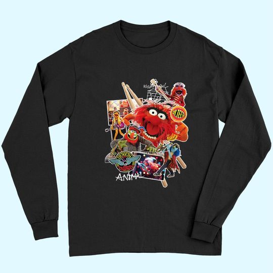 Disney Muppets Animal Dr.Teeth And the Electric Mayhem Long Sleeves