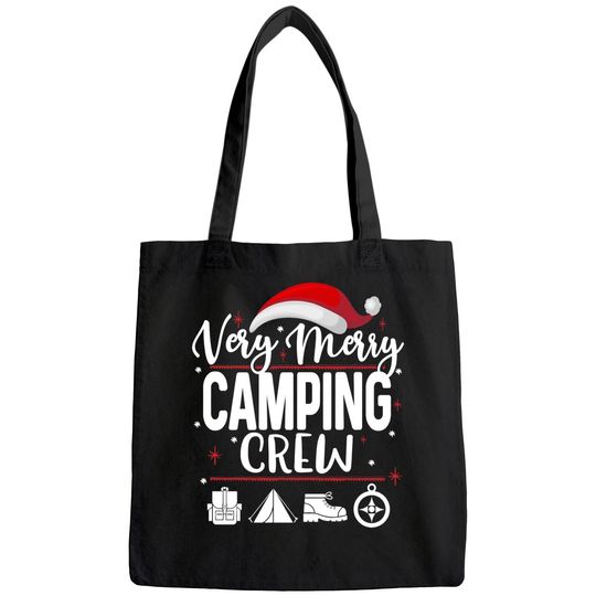Discover Very Merry Camping Crew Christmas Bags