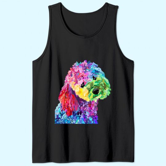 Dog Lover Poodle Tank Top