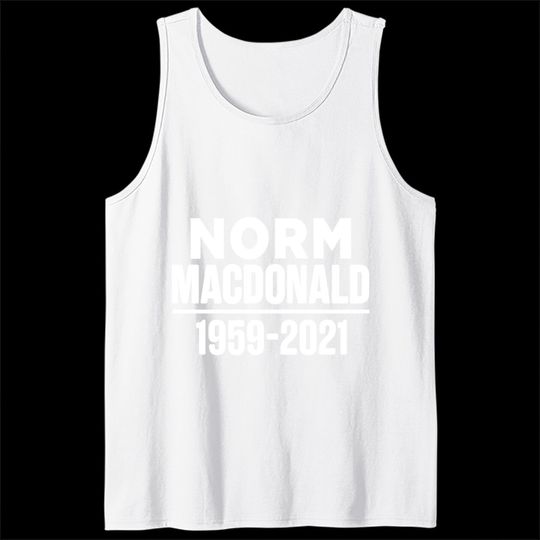 Rip Norm Macdonald Tank Top