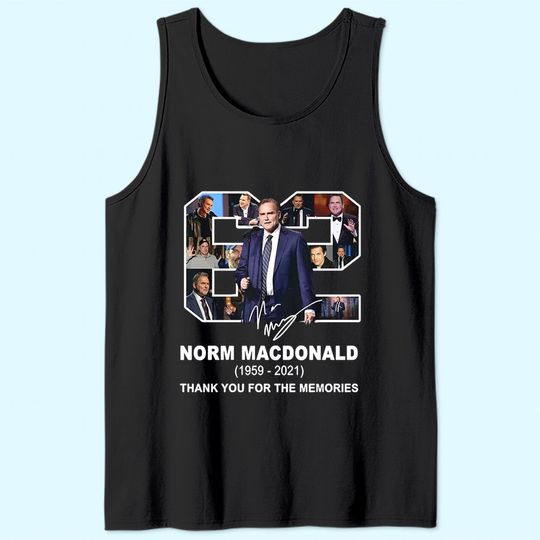 RIP Norm Macdonald 1959-2021 Tank Top