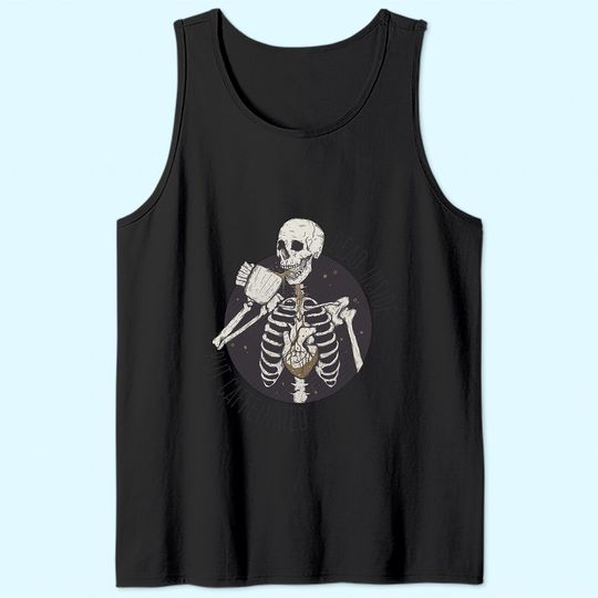 Dead Inside But Caffeinated Tank Top
