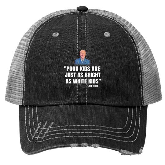 Creepy Uncle Joe Biden Inspired Design Trucker Hat