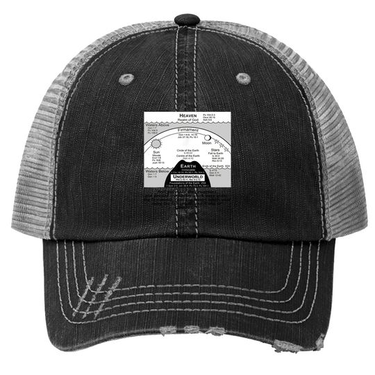 Flat Earth Trucker Hat