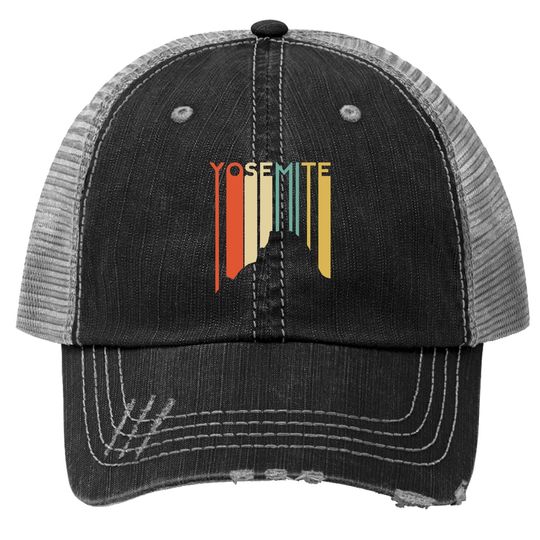 Yosemite National Park Vintage California Trucker Hat