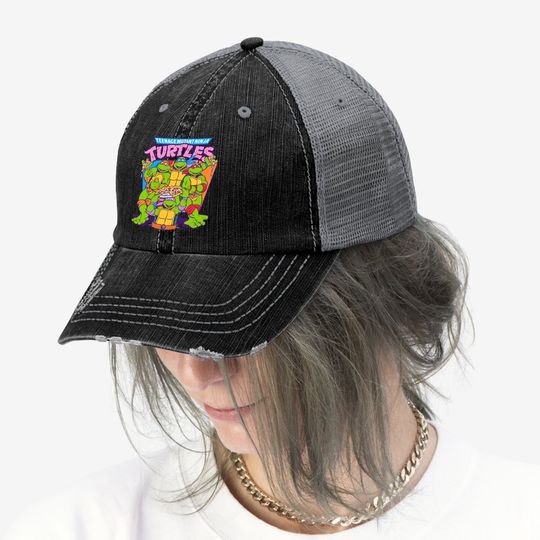 Teenage Mutant Ninja Turtles Pizza & Smiles Trucker Hat