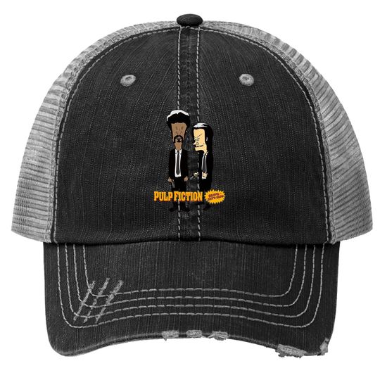 Pulp Fiction Beavis And Butthead Trucker Hat