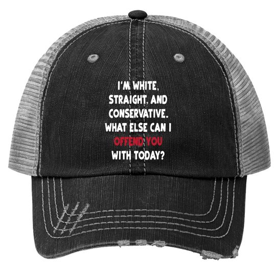 White Privilege Offends Trucker Hat