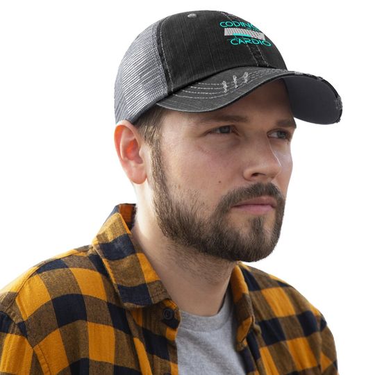 Software Engineer Coding Is My Cardio Trucker Hat