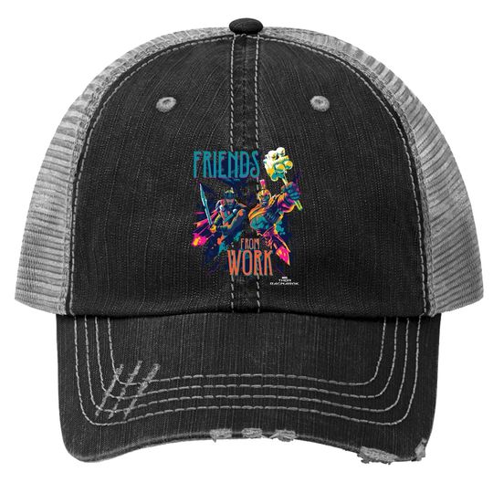 Marvel Thor Ragnarok Working Friends Neon Blast Trucker Hat