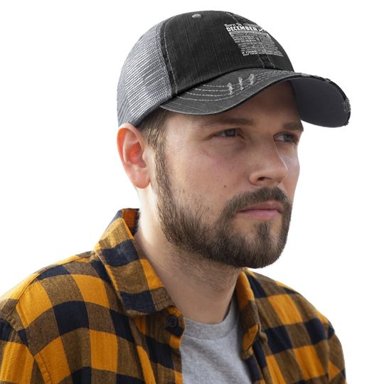 Born In December Sagittarius Trucker Hat
