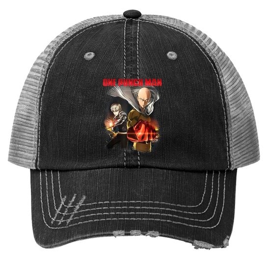 Anime-one-punch-kawaii Otaku-man-japanese-waifu Manga Trucker Hat
