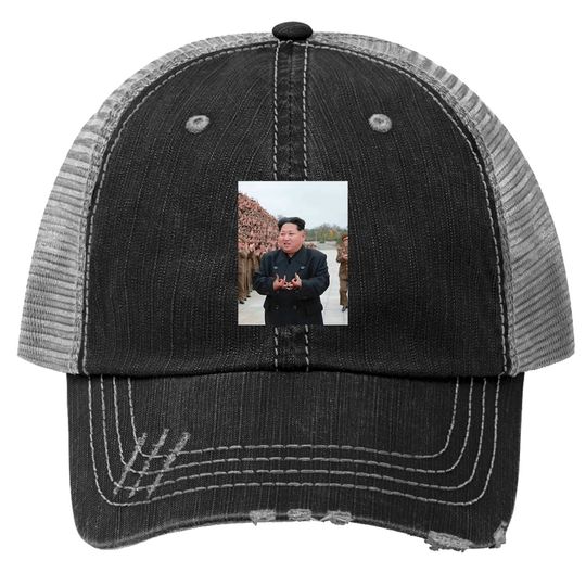 Kim Jong Un Blood Trucker Hat
