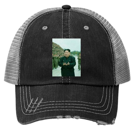 Kim Jong Un Blood Trucker Hat