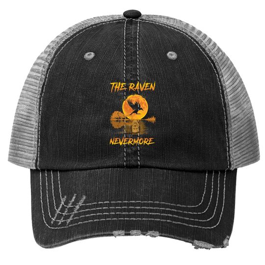 The Raven Nevermore Trucker Hat