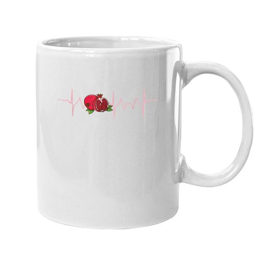 Pomegranate Heartbeatt Coffee Mug
