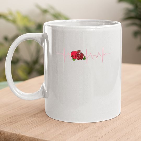 Pomegranate Heartbeatt Coffee Mug